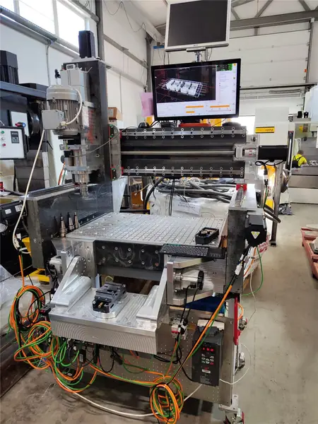 Assembled machine